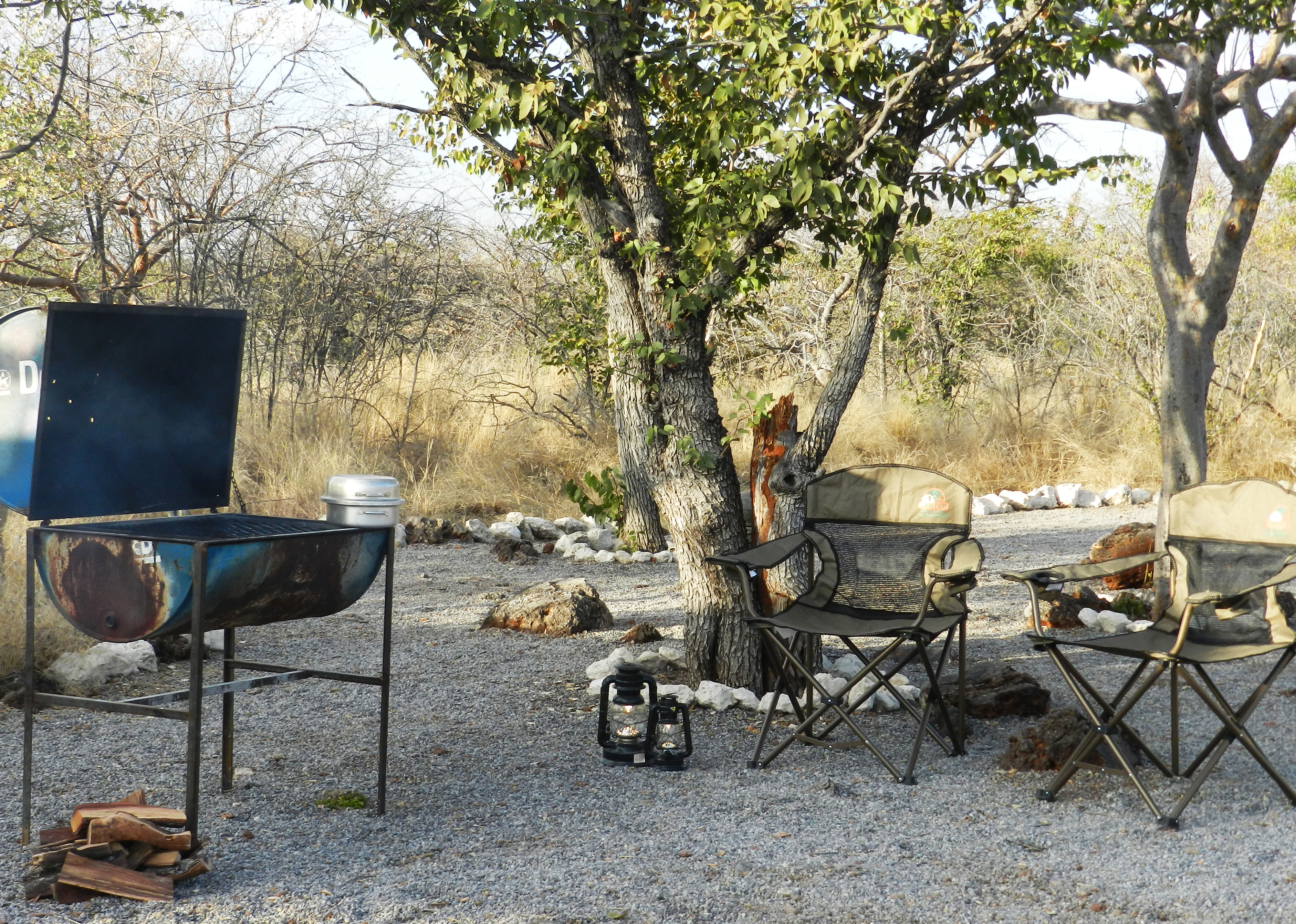 Individual Campsite Braai Area