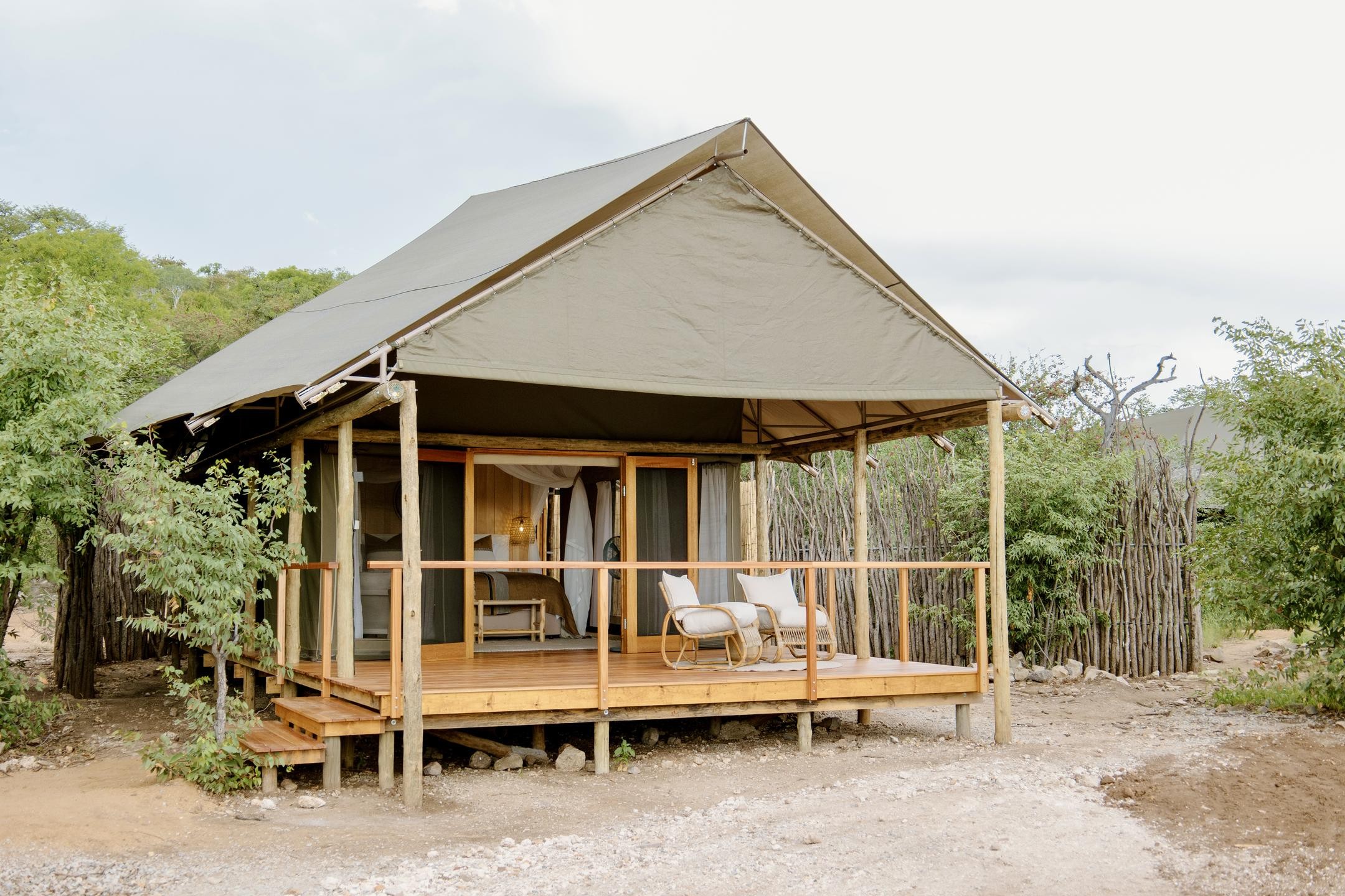 Spacious Luxury Walk-in Safari Tent