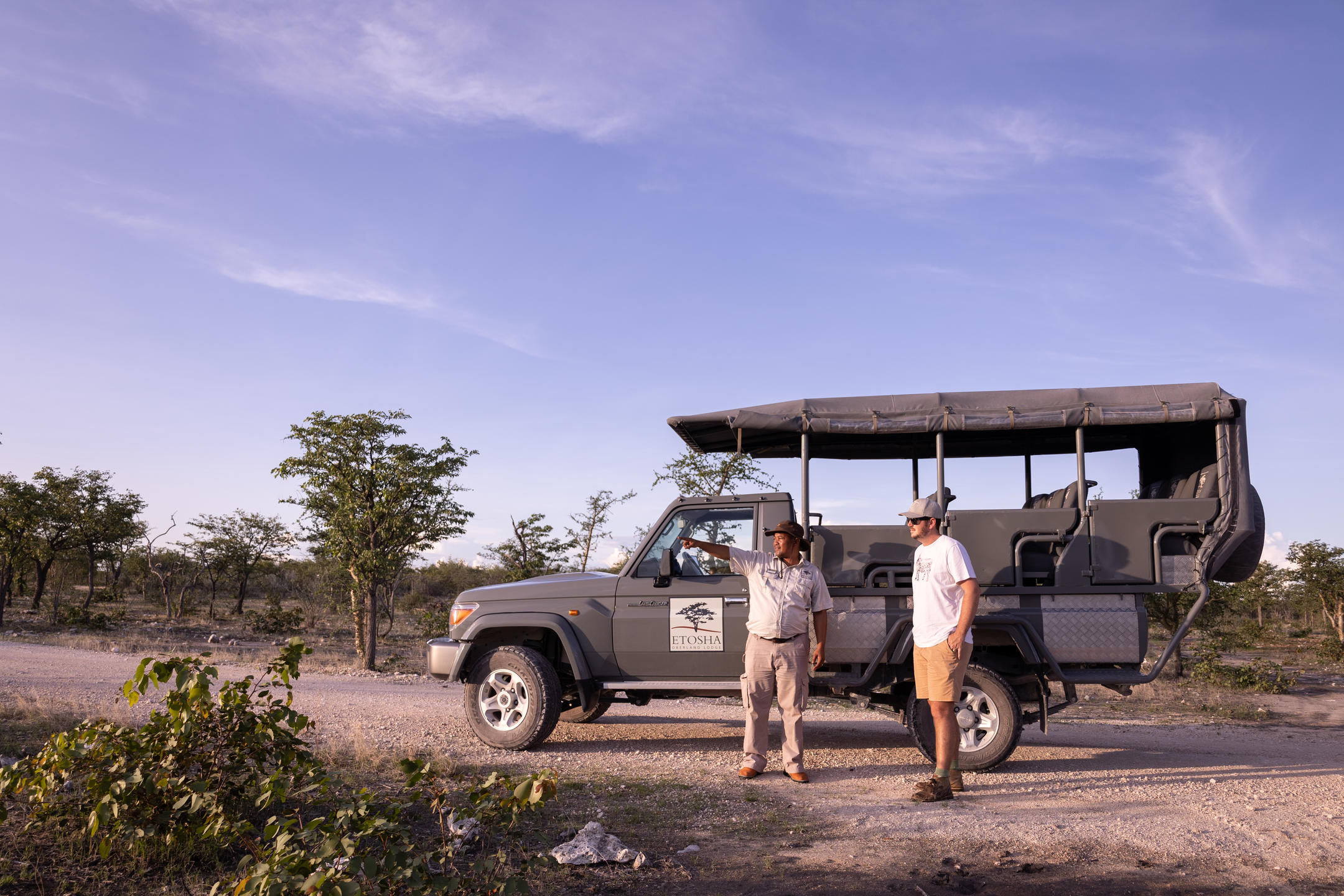 Wildlife viewing decks close to the active lodge waterholes
