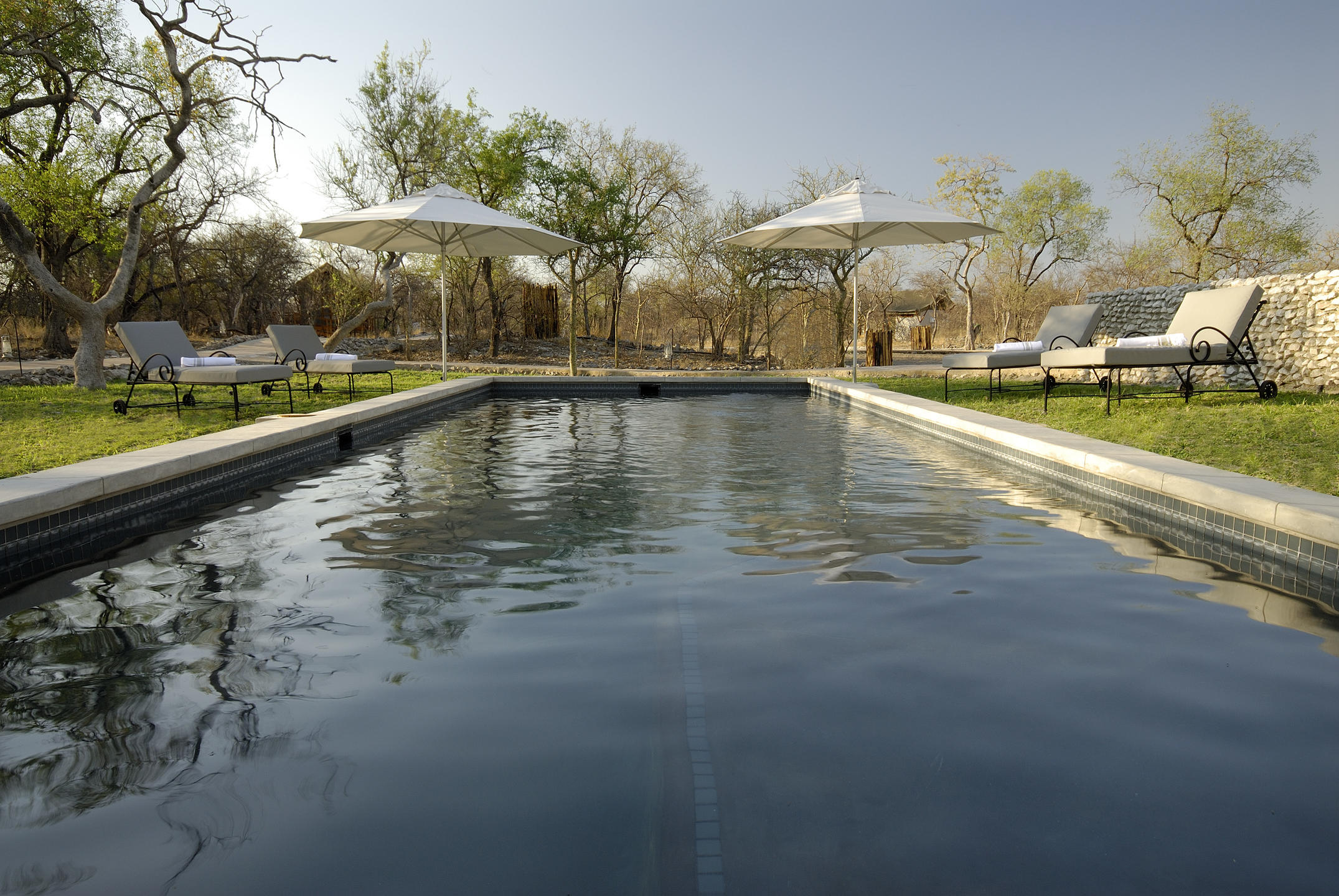 Relaxing Pool at Mushara Outpost