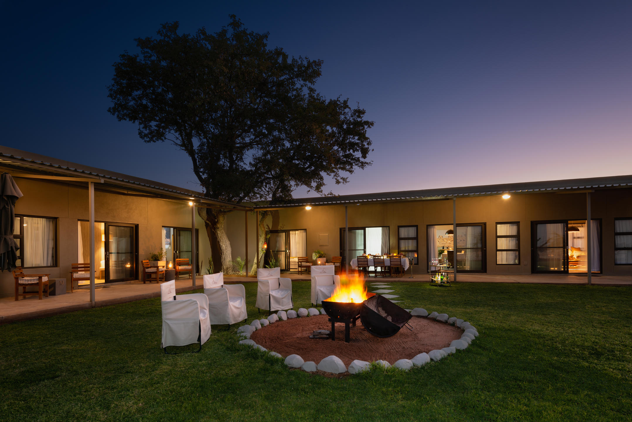 Classic Namibian farmhouse style of Safari House